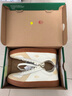 LACOSTE【王一博同款】法國鱷魚女鞋25春夏運動休閑鞋德訓(xùn)鞋|49SFA0030 AB0/淺黃色/膠色 37 4 曬單實拍圖