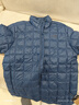 The North Face北面棉服男戶外防風(fēng)保暖立領(lǐng)夾棉外套5GLL 藍色/HDC L 曬單實拍圖