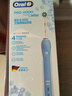 歐樂(lè )B（Oral-B）電動(dòng)牙刷成人P4000深度清潔牙齦按摩3D聲波旋轉擺動(dòng)P系列圓頭送男友送女友情侶送禮七夕節禮物 P4000 魅力藍+【6支適配刷頭】 曬單實(shí)拍圖