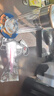 匡迪金力華象雙層水晶玻璃杯男商務辦公杯防燙防爆車載便攜禮品杯團購 汽車杯座剛好【6.5*19cm】280ml 曬單實拍圖