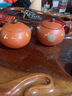 溪茗軒宜興純手工紫砂壺茶具套裝小容量朱泥西施壺養(yǎng)生壺套裝茶壺禮盒 雙色西施八件套 210ml 曬單實(shí)拍圖