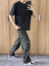 耐克（NIKE）男鞋 2025夏季新款A(yù)J1籃球鞋時尚復(fù)古板鞋低幫輕便緩震耐磨運動鞋 粉勾熊貓-165 新款主推 43 (275mm) 曬單實拍圖