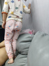 浪莎【7A抑菌+百棉】兒童秋褲2條裝女童睡褲大童秋冬毛褲學(xué)生保暖褲 曬單實拍圖