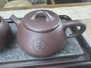 溪茗軒宜興純手工紫砂壺茶具套裝小容量朱泥西施壺養(yǎng)生壺套裝茶壺禮盒 雙色西施210cc【一壺四杯】 曬單實(shí)拍圖