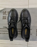 金利來(lái)（goldlion）板鞋男鞋2025春夏皮鞋休閑鞋男厚底運(yùn)動(dòng)鞋軟底回彈跑步鞋男 黑色 42 曬單實(shí)拍圖