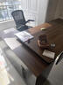 果蒙老板桌辦公桌椅組合簡(jiǎn)約現代總裁桌主管桌大班臺辦公室家具經(jīng)理桌 【灰橡木】120*60cm+柜門(mén)款側柜 曬單實(shí)拍圖
