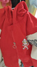 G.DUCKKIDS聯(lián)名男童外套春秋新款奧特曼衣服兒童連帽風(fēng)衣小男孩春裝卡通棉服 紅色【春秋款】 120 建議身高110-120cm年齡6-7 曬單實(shí)拍圖