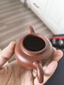 古悅堂宜興紫砂壺純手工正品家用功夫茶具泡茶壺茶具小容量單壺 朱泥掇球 曬單實拍圖