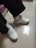鴻星爾克云逐女鞋秋冬皮面防水跑步鞋2025新款軟底跑鞋跳繩鞋女防滑運動(dòng)鞋 橡芽白/暖霧灰(云逐-防水皮面) 39 送運費險 曬單實(shí)拍圖