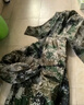 鳴固 迷彩連體雨衣  風(fēng)衣式防暴雨成人戶(hù)外滌綸  XL CW985502 曬單實(shí)拍圖