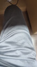 無印良品（MUJI）男式 彈力絲光斜紋 修身褲 長褲子 春季款休閑褲男士 淺灰棕色 AE0XLA4S 79 175/78A 曬單實拍圖