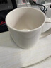拓進(jìn)景德鎮(zhèn)陶瓷美湘華窯馬克杯杯子定制男生水杯家用茶杯女辦公室早餐 象牙白 曬單實(shí)拍圖