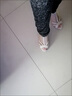 啄木鳥(niǎo)真皮魚(yú)嘴鞋時(shí)尚涼鞋女粗跟高跟鞋女2025年夏季新款中跟氣質(zhì)女鞋子 98102-5款杏色 34 曬單實(shí)拍圖