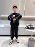 奧米鼠童裝男童套裝春裝韓版中大童時(shí)尚長(zhǎng)袖衛(wèi)衣褲子男孩洋氣運(yùn)動(dòng)兩件套 M款紅色 150 (建議身高1.4米左右) 曬單實(shí)拍圖