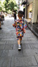 G.DUCKKIDS童裝男童套裝夏季新款休閑兒童衣服夏裝男孩夏威夷度假襯衣兩件套 沙灘服 120 適合身高110-120cm年齡6-7歲左右 曬單實拍圖
