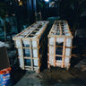 魚意坊客廳魚缸帶柜子一體大型1.5米超白玻璃龍魚缸底濾家用生態(tài)水族箱 冰玉白+金（超白缸體+底濾+合金底柜） x*x*x cm（長(zhǎng)/寬/高,定制） 曬單實(shí)拍圖