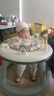 ANGI BABY嬰兒學(xué)步車多功能360°旋轉(zhuǎn)兒童助步防側(cè)翻三合一學(xué)步車嬰兒推車 映素灰【360°旋轉(zhuǎn)坐墊+音樂】 多功能學(xué)步助步周歲生日禮物 曬單實(shí)拍圖
