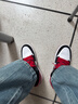 耐克（NIKE）Air Jordan 1 Low AJ1 25新款男子低幫防滑耐磨復(fù)古運(yùn)動(dòng)鞋籃球鞋 IB8971-106黑紅色 41 曬單實(shí)拍圖