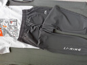LI-NING KIDS李寧兒童運(yùn)動(dòng)套裝男女童夏季短袖長(zhǎng)褲兩件套T恤25新款青少年衣服 套裝一 【純棉T+防曬速干褲】 160 曬單實(shí)拍圖