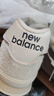 NEW BALANCE男女休閑鞋 時(shí)尚復(fù)古574系列緩震舒適低幫運(yùn)動(dòng)鞋子 灰白 43 曬單實(shí)拍圖