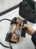 好靈匠電瓶電動車載充氣泵48v60v 72v通家用三輪摩托車真空胎高壓打氣筒 48-72V通用雙缸+包包【維修可用 曬單實拍圖