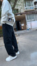 回力大容量斜挎包男士高顏值百搭單肩包運(yùn)動(dòng)潮流腰包女學(xué)生平板胸包 白色【帶白熊貓掛件】 曬單實(shí)拍圖
