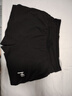 王后衛水溶紗跑步運動(dòng)短褲帶內襯男速干薄款多口袋腰包可放手機四分褲夏 雙層跑步褲-三角內襯-黑色 XL 【140-160斤】 曬單實(shí)拍圖