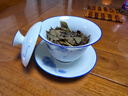 兮元記玉瓷玲瓏手繪三才蓋碗茶杯單個(gè)高檔茶碗帶蓋三件套功夫茶具 玉瓷玲瓏手繪葫蘆醉陌蓋碗 曬單實(shí)拍圖