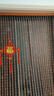 鼎裕峰全桃木葫蘆珠簾化解對(duì)門隔斷玄關(guān)客廳衛(wèi)生間掛簾免打孔家用門簾子 胡桃木色全桃木葫蘆 35條-高1.92米齊平 曬單實(shí)拍圖