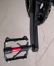 西騎者（WestBiking）自行車腳踏輕鈦軸鋁合金三培林腳踏碳纖維腳踏板山地公路車通用 黑色【鈦合金軸心】 曬單實(shí)拍圖