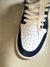Jordan籃球鞋男子AJ1喬1AIR JORDAN 1低幫運動鞋553558-141白藍44.5 曬單實拍圖