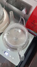 君萊克（youlike）自動上水電熱水壺茶壺泡茶專用功夫茶底部涌泉抽水保溫玻璃燒水壺電熱燒水壺 白色上水壺【抽桶裝水】 1L 曬單實拍圖