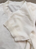 CULTUM【桑蠶絲長(cháng)絨棉】夏季清涼透氣休閑夏裝短袖男士T恤衫 本白 M 曬單實(shí)拍圖