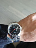 上海手表父親節禮物986男士自動(dòng)機械國產(chǎn)表夜光日歷多功能鋼帶腕表 銀殼黑盤(pán)【雙歷夜光】中英文可調 曬單實(shí)拍圖