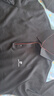 皮爾卡丹（pierre cardin）長(cháng)袖T恤POLO衫翻領(lǐng)上衣男士春秋體恤打底衫休閑百搭 黑色 2XL 曬單實(shí)拍圖
