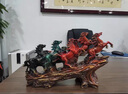 慕芳閣（MONFONGO）全銅馬到成功擺件開業(yè)禮品辦公室擺件高端喬遷禮物公司周年慶禮物 小號八駿雄風(fēng)（長33.5厘米） 曬單實拍圖