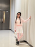 愛邁尼兒童運(yùn)動(dòng)速干兩件套2025新款春夏裝女童網(wǎng)球訓(xùn)練服中大童跑步褲裙 18971紫色短袖+2220紫色裙褲 140 cm 曬單實(shí)拍圖