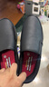 斯凱奇（Skechers）商務(wù)休閑皮鞋男一腳蹬工作鞋舒適低幫休閑鞋流行正裝鞋 77157 黑色/BLK 43 曬單實(shí)拍圖