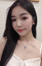 HR赫蓮娜海洋之心項鏈女款藍寶石女生2025新款情人節七夕禮物送女友 海洋之心項鏈-足銀+深邃藍寶石 曬單實(shí)拍圖