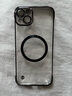 Ekakashop【德國】適用蘋果15plus手機殼iphone15plus手機殼磁吸電鍍無邊框超薄透明防摔硬殼簡約男女款黑色 曬單實拍圖