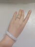 CRD克徠帝【現貨閃發(fā)】偏愛(ài)告白鉑金鉆戒女求婚鉆石戒指群鑲女戒 共約25分|主石18分F-G色SI 曬單實(shí)拍圖