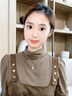 中國(guó)黃金青花瓷銀項(xiàng)鏈女2025新款幸運(yùn)四葉草吊墜教師節(jié)禮物送老師女友生日 幸運(yùn)四葉草青花瓷套鏈 曬單實(shí)拍圖