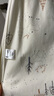 童泰（TONGTAI）嬰兒包巾純棉寶寶抱巾新生兒抱被蓋毯初生兒防驚跳裹巾抱毯 灰橘松鼠【升級(jí)7A抗菌】 85x85cm 曬單實(shí)拍圖