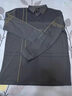 羅蒙（ROMON）中年爸爸夏裝短袖t恤翻領(lǐng)polo衫上衣服男士透氣薄款父親節體恤男 藍色 XL 175 曬單實(shí)拍圖