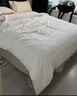 米漫庭簡(jiǎn)約全棉三層紗四件套純棉提花被套水洗棉床單春季被罩肌理感床品 莉莎-白 1.5/1.8m床單款(被套200*230cm） 曬單實(shí)拍圖
