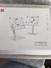 派凡 成人閱讀支架鋁合金看書(shū)支架可升降旋轉兒童閱讀書(shū)架看書(shū)神器大人移動(dòng)辦公桌面學(xué)生學(xué)習讀書(shū)架子 旋轉款銀色【雙向增高】閱讀架+筆記本支架二合一 曬單實(shí)拍圖