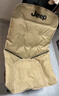 JEEP戶(hù)外太空棉月亮椅露營(yíng)沙灘躺椅釣魚(yú)椅折疊家用便攜折疊午休躺椅 太空棉高背月亮椅卡其色 曬單實(shí)拍圖