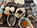 璽翰雅（ROYHOYE）景德鎮(zhèn)茶杯手繪柴窯青花山水壓手杯品茗杯2025新款高端陶瓷主人杯 手繪柴窯-山水壓手杯 80ml 禮盒裝 曬單實拍圖