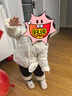 戴維貝拉（DAVE＆BELLA）女童棉服加厚兒童外套小童棉衣冬裝新款小香風(fēng)寶寶夾棉外衣 珠光色【現(xiàn)貨】 110 cm（建議身高100-110cm） 曬單實(shí)拍圖