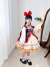 G.DUCKKIDS小黃鴨童裝洛麗塔公主裙女童裙子夏季白雪裙子兒童生日禮服裙女孩 裙子+裙撐 100 建議2~3歲（ 90-100cm） 曬單實(shí)拍圖